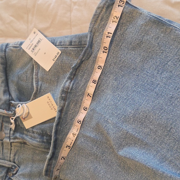 NWT Good American Good Waist Palazzo Jeans - Picture 4 of 6